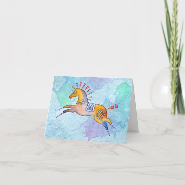 Spirit Pony Blank Notecard (Front)