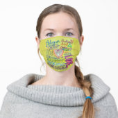 Spirit Prayer Word Art Custom Face Masks (Worn)
