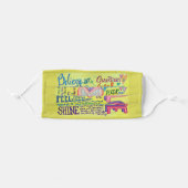 Spirit Prayer Word Art Custom Face Masks (Front, Folded)