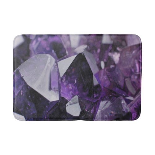 spirit quartz healing holistic purple amethyst bath mat
