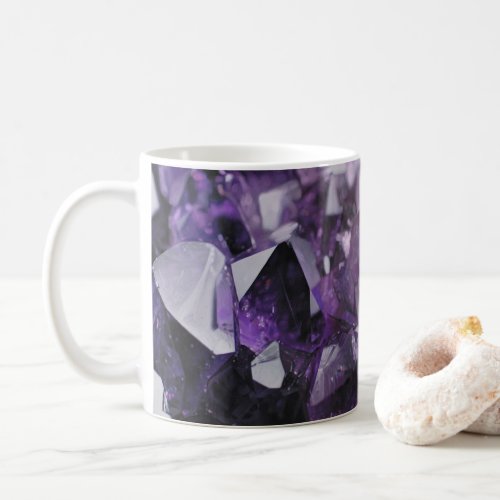 spirit quartz healing holistic purple amethyst coffee mug