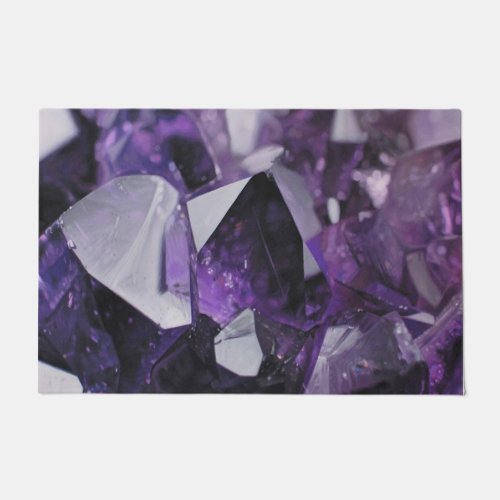 spirit quartz healing holistic purple amethyst doormat