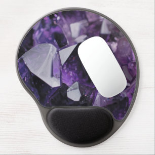 spirit quartz healing holistic purple amethyst gel mouse pad
