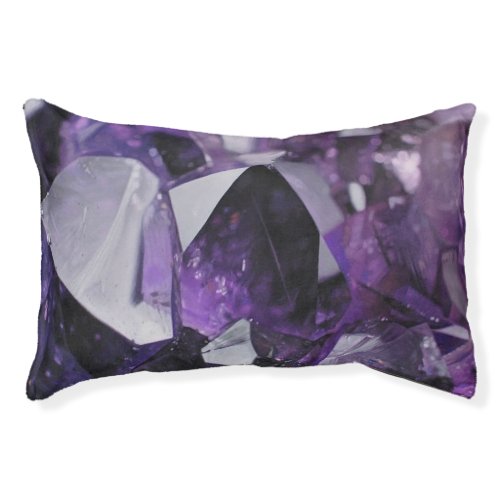 spirit quartz healing holistic purple amethyst pet bed