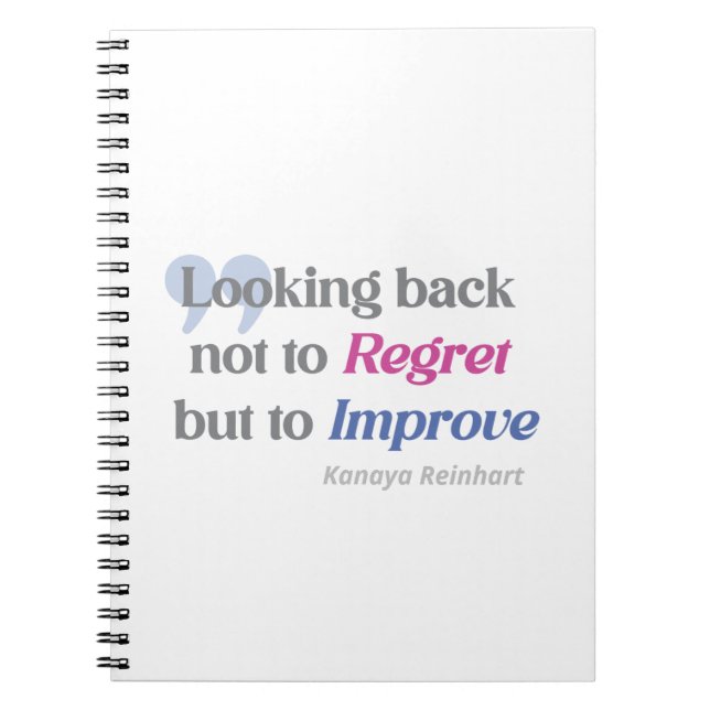 spirit quotes. for yourself or people notebook (Front)