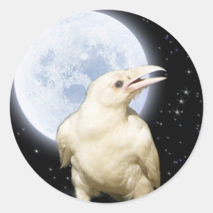 SPIRIT RAVEN Series II Classic Round Sticker