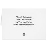 Spirit Released: One Last Dance Cards (Back Horizontal)