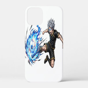 Spirit Striker Blue Energy Anime Soccer OC Tee iPhone 12 Mini Case