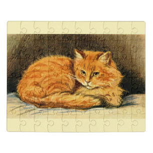 Spirit the ginger cat jigsaw puzzle