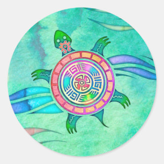 Spirit Turtle Animal Totem Stickers