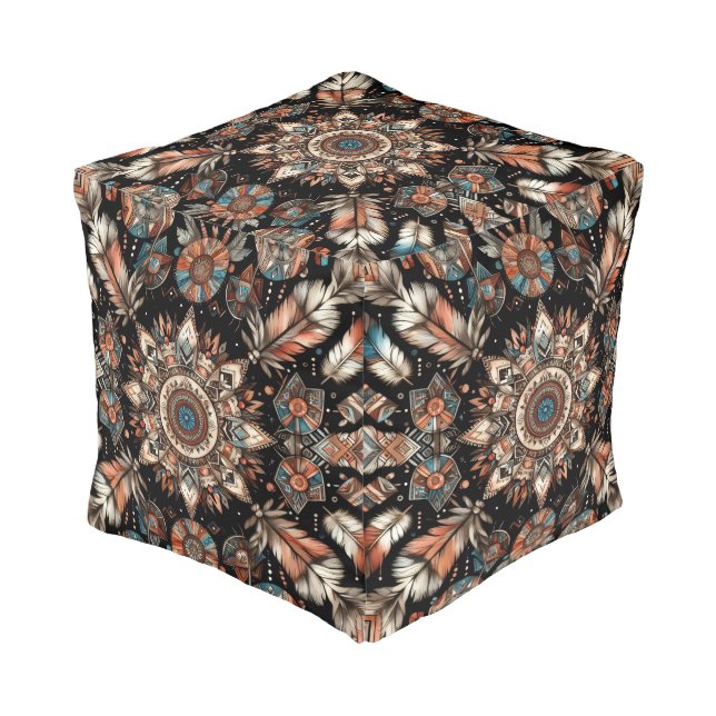 Spirit Walker Pouf (Angled Back)