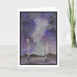 Spirit Walkers Blank Greeting Card