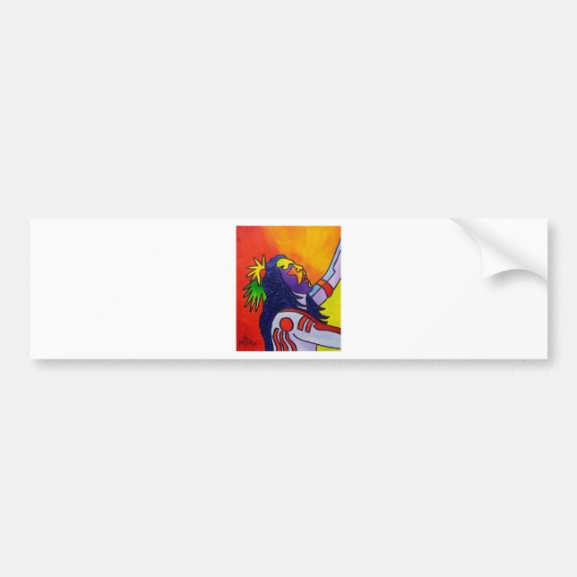 Spirit Warrior by Piliero Bumper Sticker (Front)