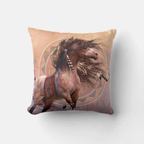 Spirit Warrior Designer Pillow