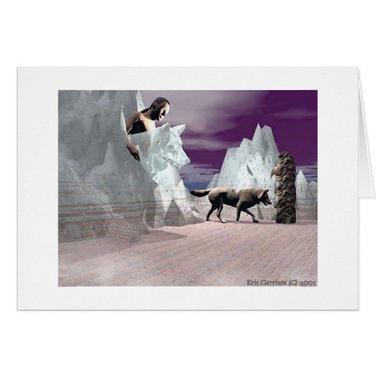 Spirit Wolf Dreamer Cards (Front Horizontal)
