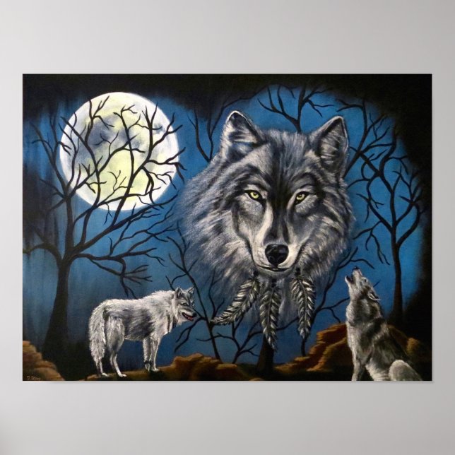 Spirit Wolf Poster (Front)
