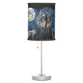 Spirit Wolf Table Lamp (Right)