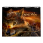 Spirit Wolves Art Calendar