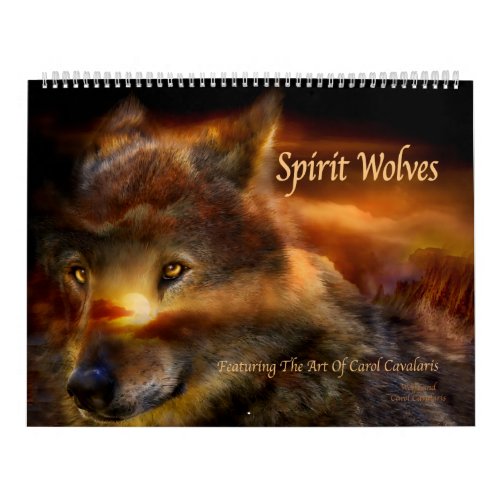 Spirit Wolves Art Calendar