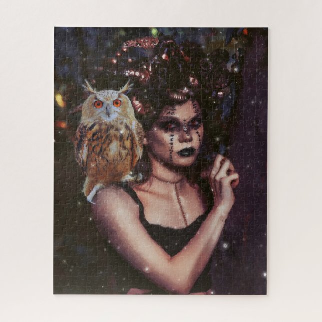 Spirited Animal Original Art   Jigsaw Puzzle (Vertical)