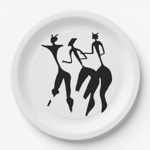 Spirited Dancers BHM Party Paper Plates