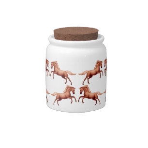 Spirited Horses Candy Jar