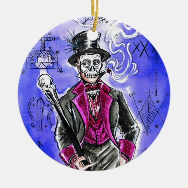 Spirited Tales Ceramic Ornament (Front)