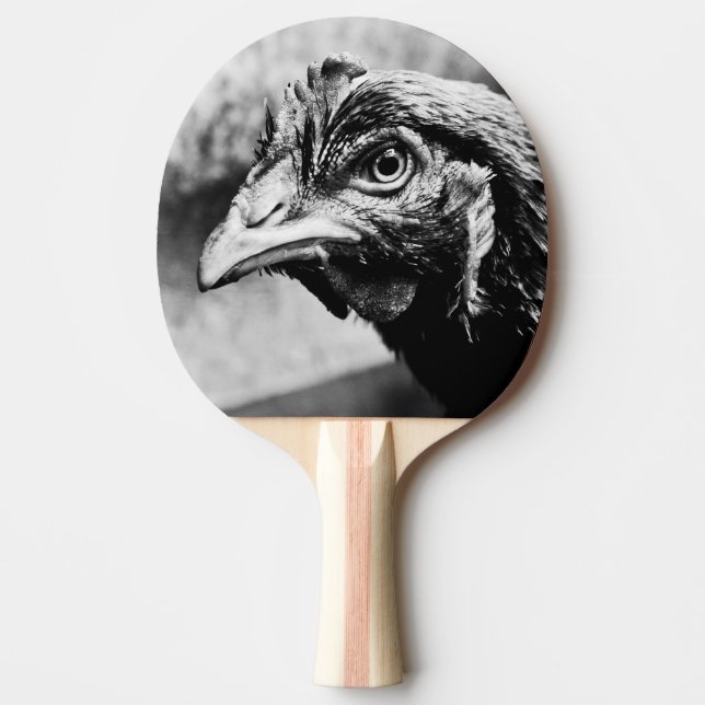 spirits and chickens ping pong paddle (Front)