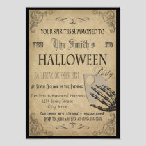 Spirits Halloween Party Invitation