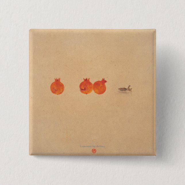 Spirits in the Heaven and Earth Series No.5 Button (Front)