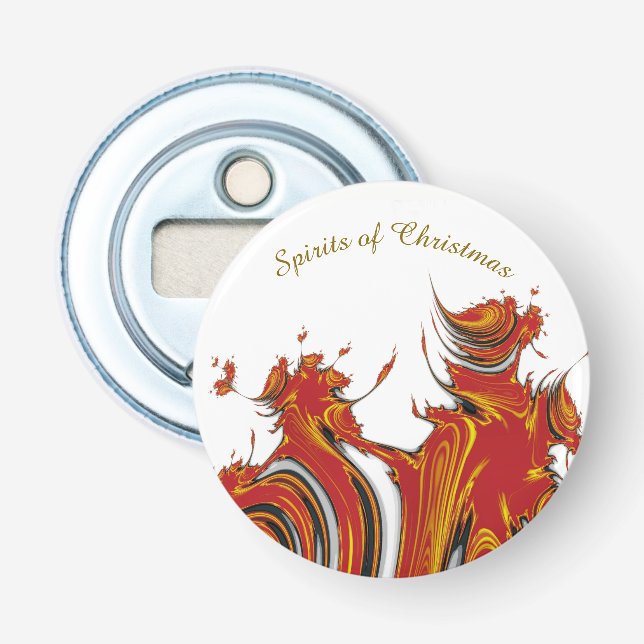 SPIRITS OF CHRISTMAS BOTTLE OPENER (Front)