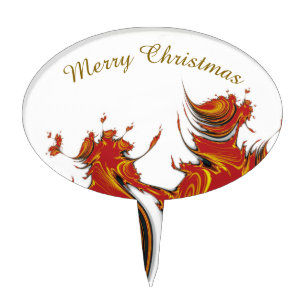 SPIRITS OF CHRISTMAS CAKE TOPPER