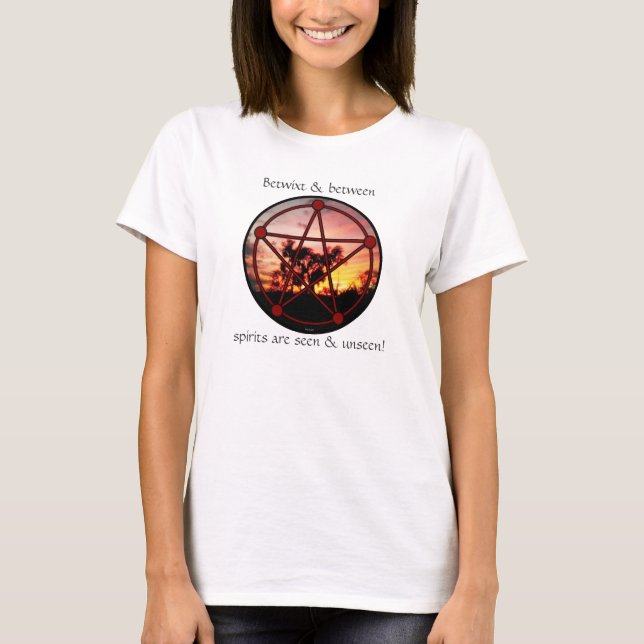 Spirits of Samhain Pentacle T-Shirt (Front)