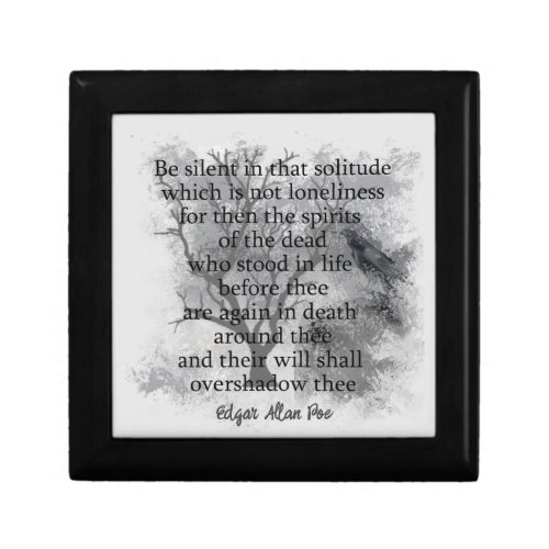 Spirits of the Dead Edgar Allan Poe Poem Gift Box