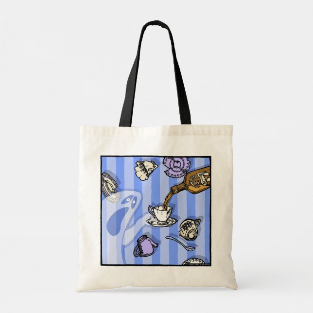 Spirits - Pop Goth Nightmare Surreal Art Tote Bag (Back)