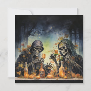 👻🥂 Spirits & Spirits Soiree! 🥂👻 Halloween Invitation