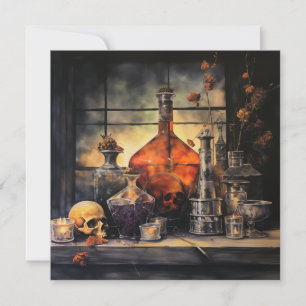 👻🥂 Spirits & Spirits Soiree! 🥂👻 Halloween Invitation