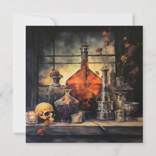  Spirits  Spirits Soiree  Halloween  Invitation