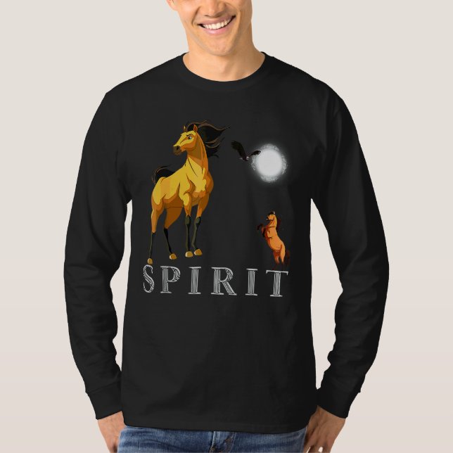 Spirits Stallions Of The Cimarrons T-Shirt (Front)