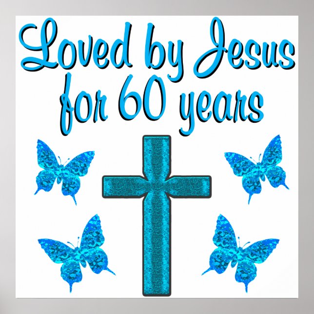 SPIRITUAL 60TH BIRTHDAY POSTER (Front)