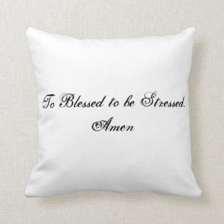Spiritual Advice Mingled with Real Life Throw Pillow
