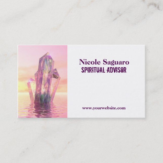 Spiritual Advisor Business Card (Front)