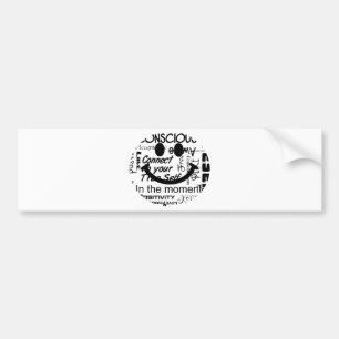 Spiritual affirmations bumper sticker
