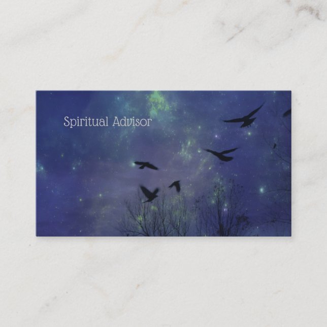 Spiritual Art Business Card (Front)
