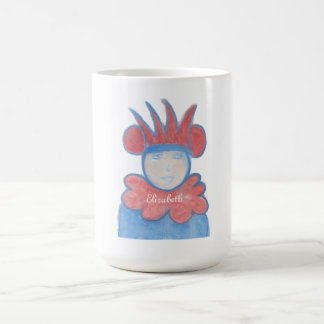 Spiritual Art Portrait Royal Family Member Queen Coffee Mug