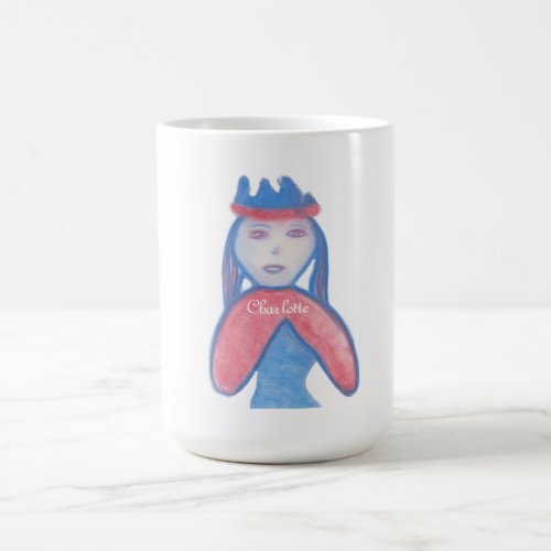 Spiritual Art Royal Family Member Young Princess Coffee Mug