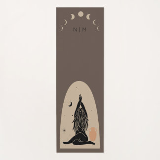 Spiritual Being Female Magical Body Esoteric Yoga Yoga Mat