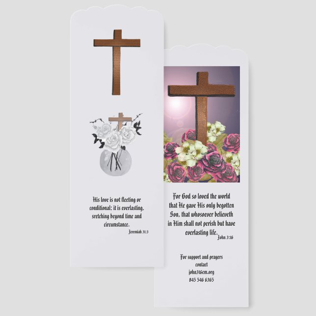 Spiritual Bookmark (Front & Back)