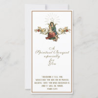 Spiritual Bouquet Catholic Prayer Mary Jesus