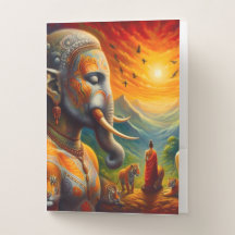 spiritual buddha and elephant